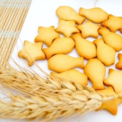 【集賢庇護工場】乳酪星星魚 140g｜喜願小麥餅乾｜無氨粉膨鬆劑｜濃郁奶香可愛造型｜天然健康零食｜全素奶素2