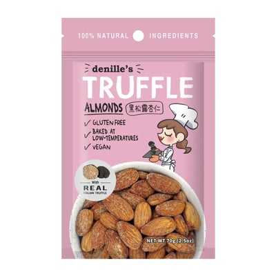 【denille’s picks】黑松露杏仁 腰果 70g2