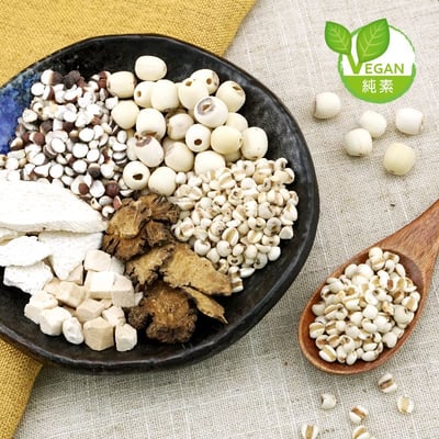 【甜河谷】四神湯藥膳湯料理包 100g｜古法養生｜安心檢驗合格｜平補藥膳2