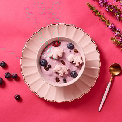 【米森 Vilson】乳酸菌咬咬草莓優格 10g×5包｜50億乳酸菌｜5倍濃縮鈣質｜固態酥脆優格｜童趣恐龍造型｜無防腐劑人工添加3