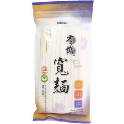【統一生機】有機寬麵 300g｜慈心有機驗證｜澳洲小麥製成｜健康無添加