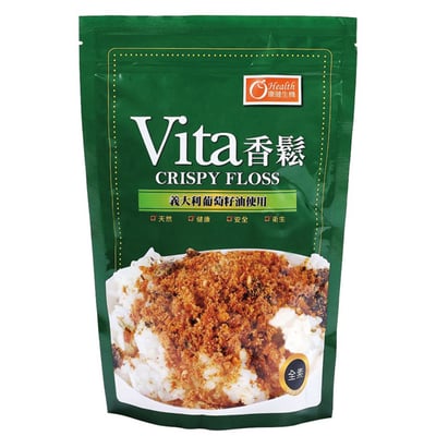【康健生機】Vita素香鬆 300g｜全素可食｜低溫焙炒非油炸｜義大利葡萄籽油1