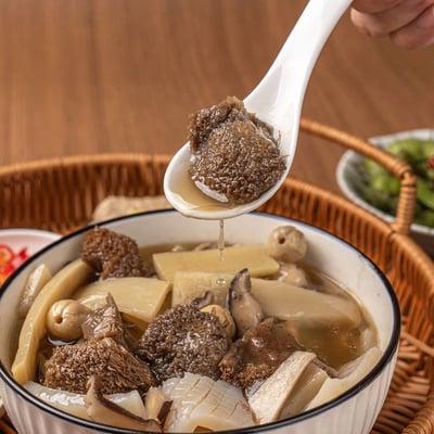 【毓秀私房醬】台味 素麻油腰花 450g｜純素暖湯｜無添加、加熱即食2