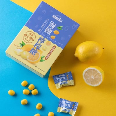 【統一生機】梅精球 / 海鹽檸檬糖 60g/盒 ｜天然成分 無添加人工色素防腐劑 青梅精 台灣檸檬 日曬海鹽 潤喉解渴6