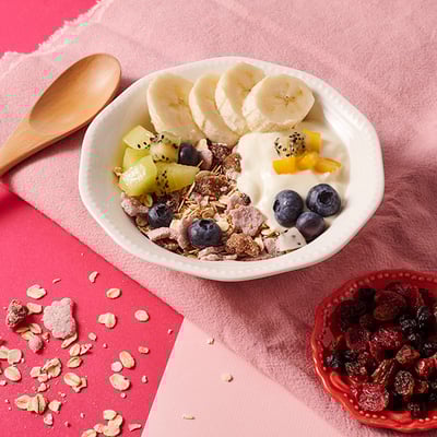 【米森 vilson】麥片隨手包（BC益生菌草莓 / BC益生菌可可 / 水果覆盆莓麥片 / 香酥可可脆片 / 乳酸菌草莓優格麥片）10