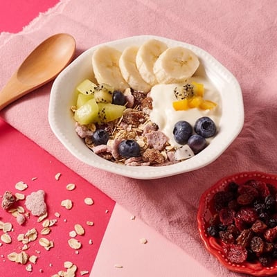 【米森 Vilson】水果覆盆莓麥片 400g｜即沖即食｜高纖營養｜無添加安心早餐2