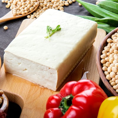 【茶月】有機木棉豆腐 420g｜板豆腐口感｜煎煮滷炒皆宜1