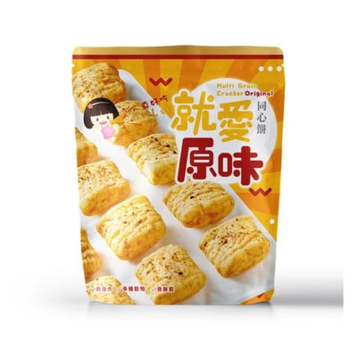 【一口田】十穀米同心餅/原味同心餅/髒髒酥/薯吧吧/陽光海苔 35g/包 奶素5