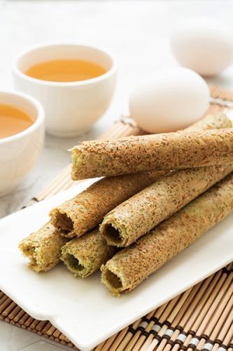 【統一生機】海苔蛋捲禮盒｜不加水 × 不用豬油｜海苔細粉香酥蛋捲｜清爽不膩送禮款 36公克x8包2