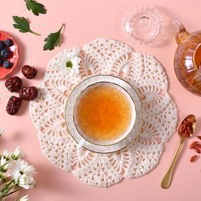 【米森 Vilson】有機漢方紅棗枸杞茶 6gx8包｜有機級漢方茶飲｜紅棗滋補/枸杞養生｜無防腐劑人工添加｜三角立體茶包｜SGS檢驗安心2