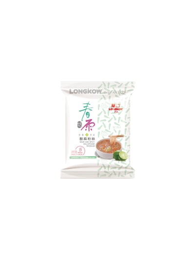 【龍口】春雨坊 酸菜粉絲/冬菜粉絲/酸麻粉絲 沖泡粉絲湯 60.5g/64g/67g 單包 即食速食方便沖泡包2