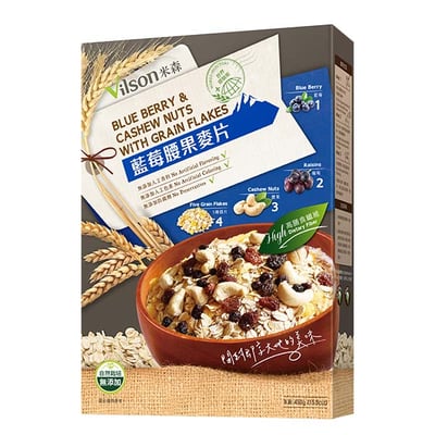 【米森 Vilson】水果麥片系列｜核桃蔓越莓麥片｜草莓莓果脆麥片｜香酥草莓可可脆片｜香酥可可脆片｜水果覆盆莓麥片｜藍莓腰果麥片｜水蜜桃草莓麥片｜乳酸菌草莓優格麥片｜乳酸菌藍莓優格麥片｜無麩質有機大燕麥片｜無麩質有機堅果麥片｜有機無麩質野莓麥片｜BC益生菌草莓脆麥片｜BC益生菌可可脆麥片｜冰湖黑麥片｜冰湖全穀麥片｜冰湖大燕麥片｜無麩質｜即沖即食｜芬蘭燕麥｜早餐首選11