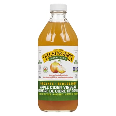 【自然思維】Filsingers 有機未過濾蘋果醋 500ml｜加拿大有機認證｜緩慢壓榨 長期發酵 未過濾｜無添加防腐劑色素｜沖泡 沙拉 烹飪皆適用1