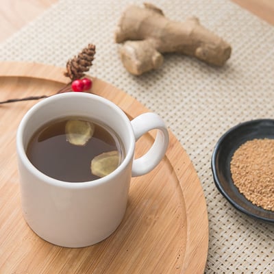 【米森 Vilson】有機黑糖老薑茶 20gx8包｜有機級暖身飲品｜無防腐劑人工添加｜完熟老薑溫潤不嗆｜SGS檢驗安心2