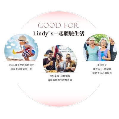 【自然思維】Lindy’s 100%椰子水 310ml｜泰國皇家香水椰X王椰子黃金比例｜非濃縮還原純天然椰子汁｜零添加運動補水飲品6