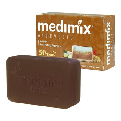 【MEDIMIX】印度綠寶石皇室藥草浴美肌皂 125g｜NEW 萊姆蘆薈 / 沁涼/寶貝/草本/橘色/檀香/藏紅花/岩蘭草/薑黃｜天然草本香皂｜滋養嫩膚3