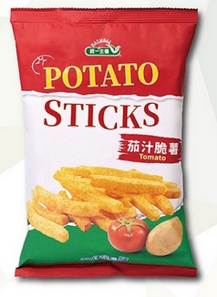 【統一生機】茄汁脆薯 50g｜酸甜番茄風味｜歐洲馬鈴薯×日曬海鹽1