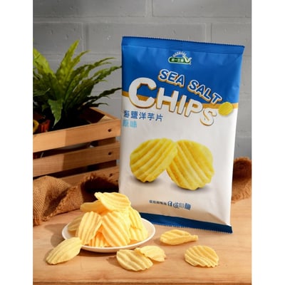 【統一生機】海鹽洋芋片 原味 50g｜歐洲非基改馬鈴薯｜天然酥脆零食2