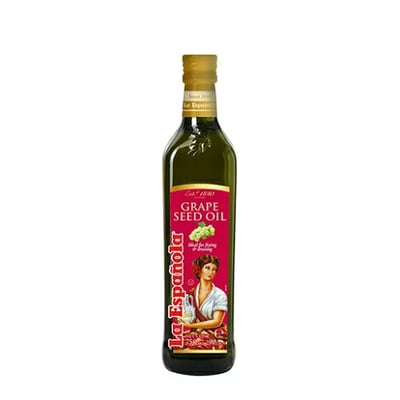 【囍瑞 BIOES】萊瑞 100%葡萄籽油 750ml/瓶 高溫烹調專用 發煙點230度 富含亞麻油酸 維生素E 健康食用油1