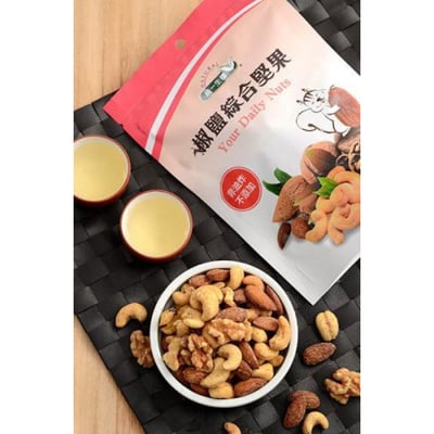 【統一生機】椒鹽綜合堅果 150g｜腰果核桃杏仁｜低溫烘焙｜健康鹹香零食2