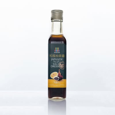 【毓秀私房醬】和風柚香醬 280g｜純素日式沙拉醬｜低油低熱量｜清新柚子風味1