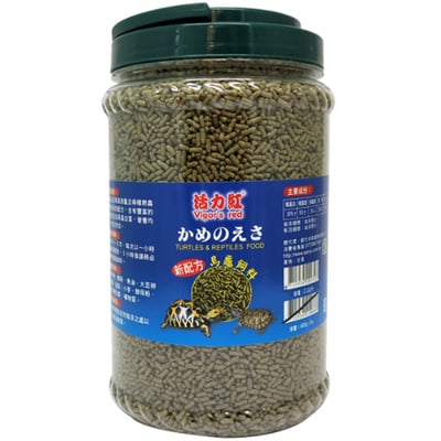 活力紅烏龜飼料2.2公升-圓罐1
