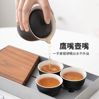 陶瓷旅行茶具組6