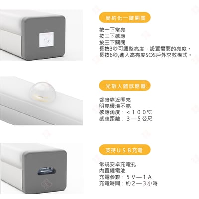 長條感應燈7
