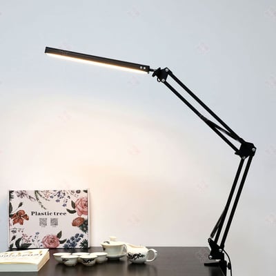 LED長臂護眼檯燈 夾座款11