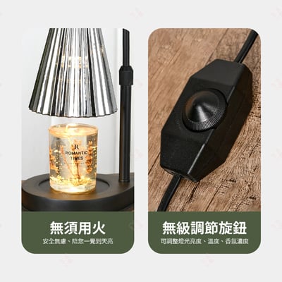 復古玻璃融蠟燈5