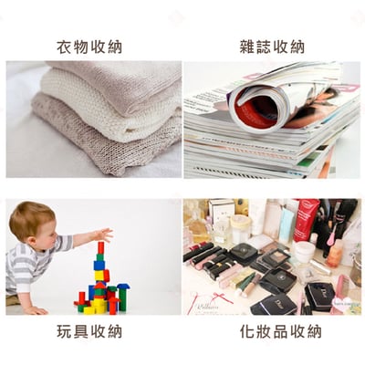 仿棉麻收納箱 兩件套9