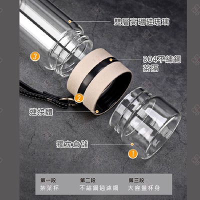 茶水分離泡茶杯8