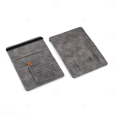RFID防盜刷護照夾12