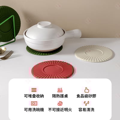 隔熱矽膠軟墊2入4