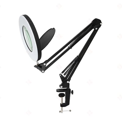 專業八倍鏡 LED環形放大鏡檯燈13