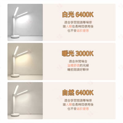 雙頭LED檯燈7