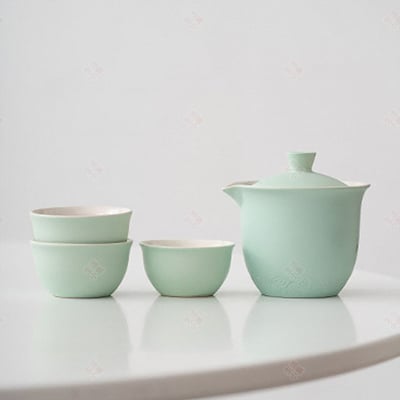 陶瓷旅行茶具組12