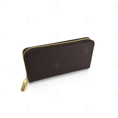 十字紋皮製零錢包18