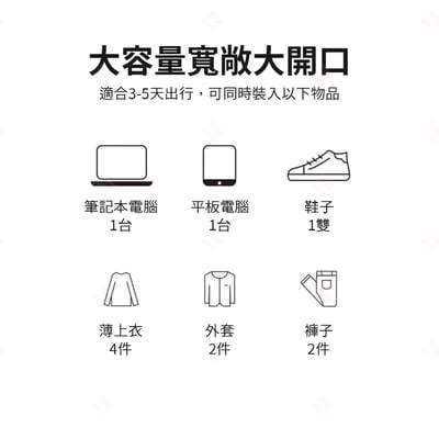 防潑水摺疊行李袋4