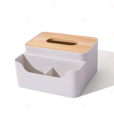 多功能橡木面紙盒12