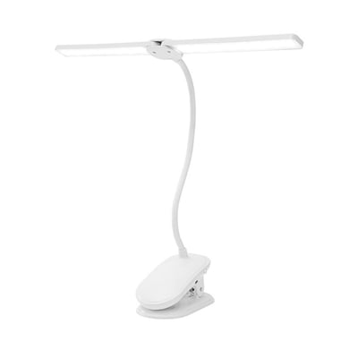 雙頭LED夾式檯燈1