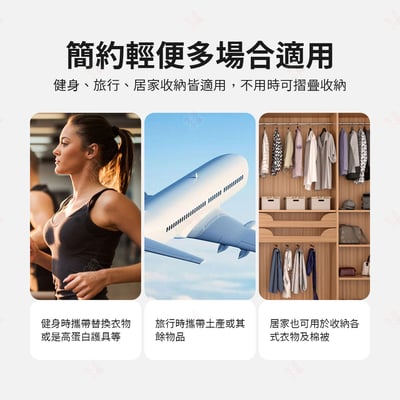 防潑水大容量行李袋4