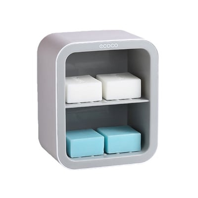 雙層瀝水肥皂架 ECOCO意可可1