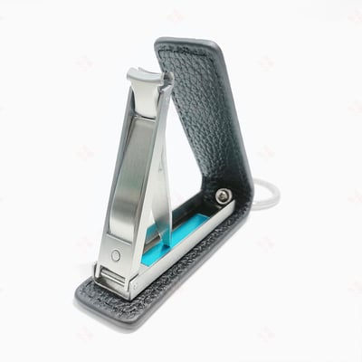 牛皮鑰匙圈指甲剪 ZWILLING德國雙人牌5