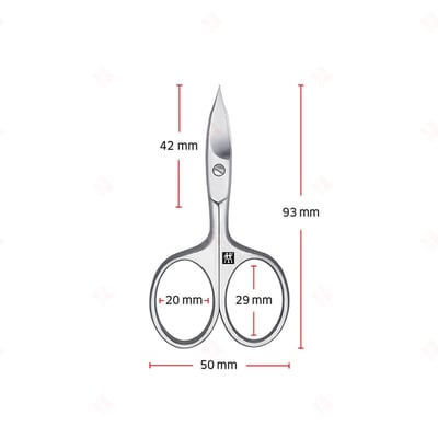 修皮小指甲剪刀 ZWILLING德國雙人牌10