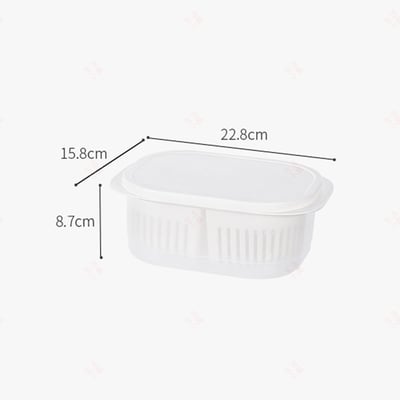 密封保鮮瀝水盒10