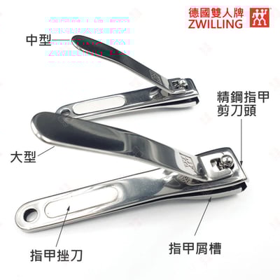 一體式防噴濺指甲剪 ZWILLING德國雙人牌5