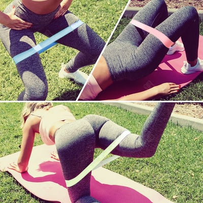 瑜珈乳膠阻力圈 AOLIKES9
