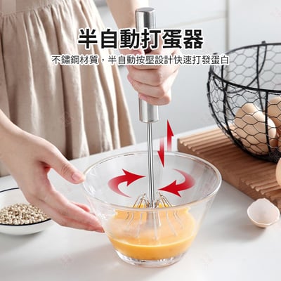 不鏽鋼半自動打蛋器5