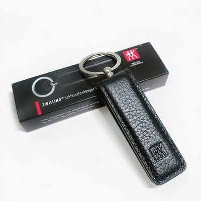 牛皮鑰匙圈指甲剪 ZWILLING德國雙人牌10